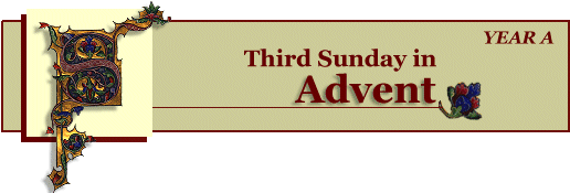 Third Sunday in Advent