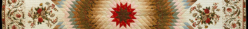 Star of Bethlehem Quilt / 1835 (Click the picture for more information)