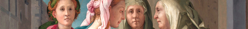 Visitation of Mary / Pontormo, Jacopo da, 1494-1556 / 1528-1529 (Click the picture for more information)